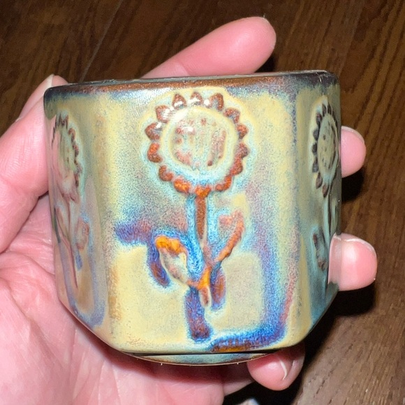 Vintage Ceramic Studio Pottery Glazed Small Decor/ Vase Trinket Holder - Picture 3 of 10
